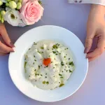 معكرونة رافيولي سبانخ وجبنة