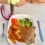 شرحات دجاج دوميغلاس فطر