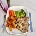 شرائح دجاج بالليمون