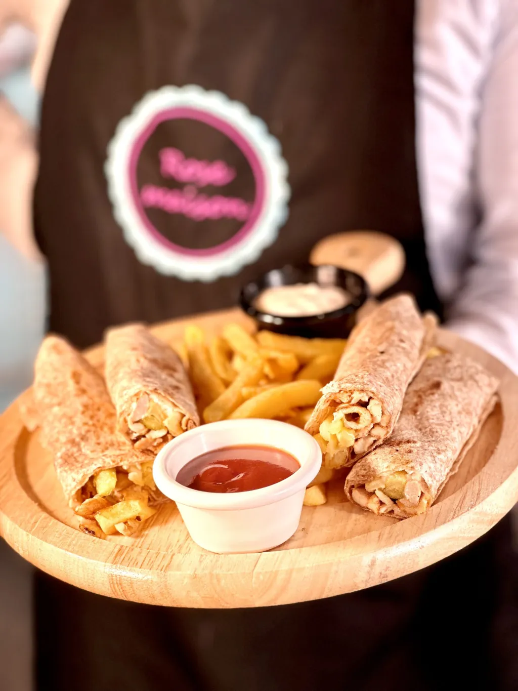 شاورما دجاج صاج كبير