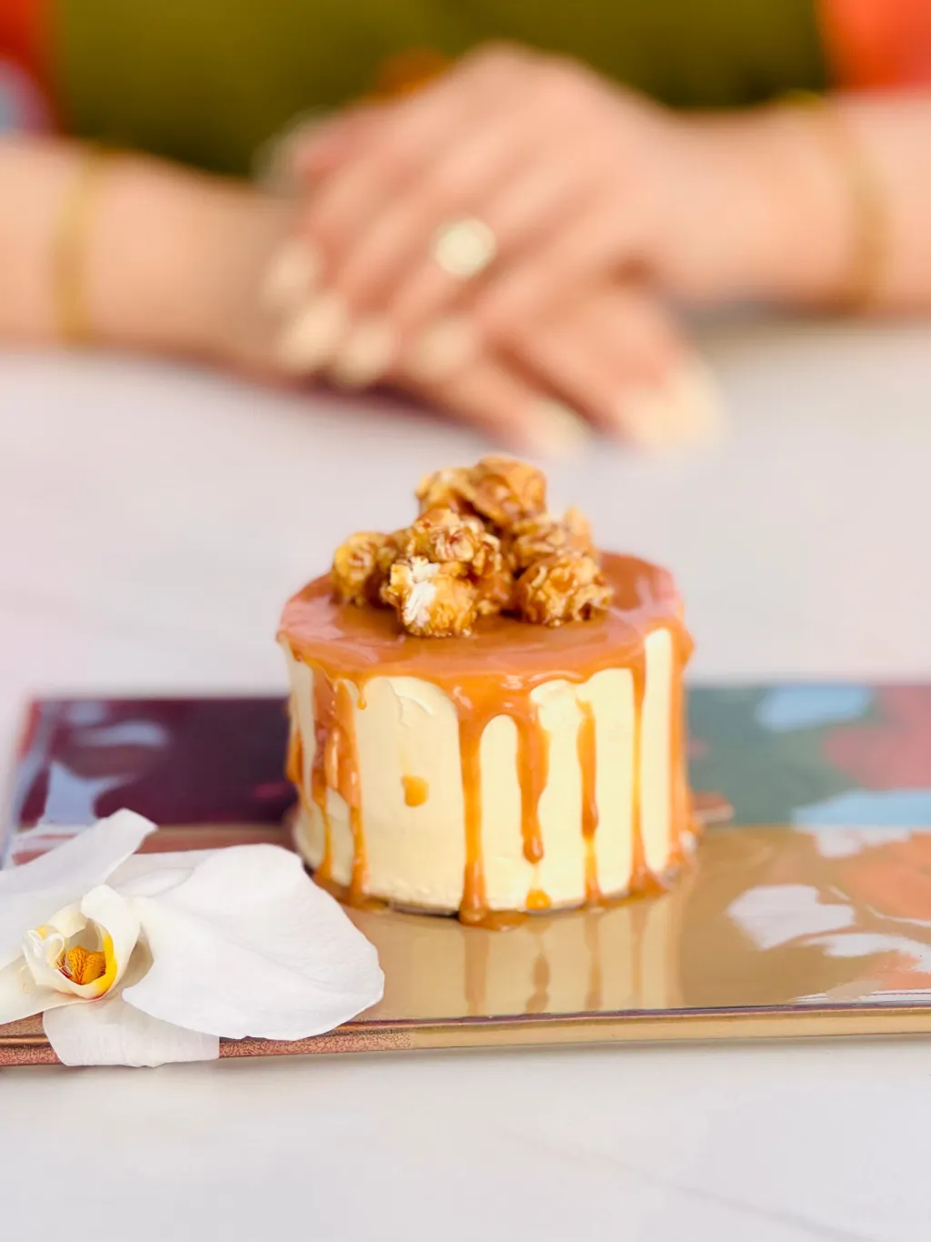 كيك سولتد كراميل