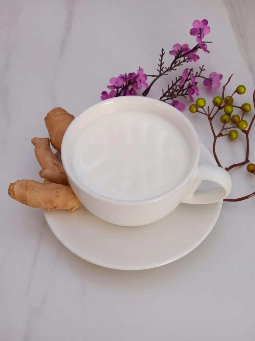 حليب زنجبيل